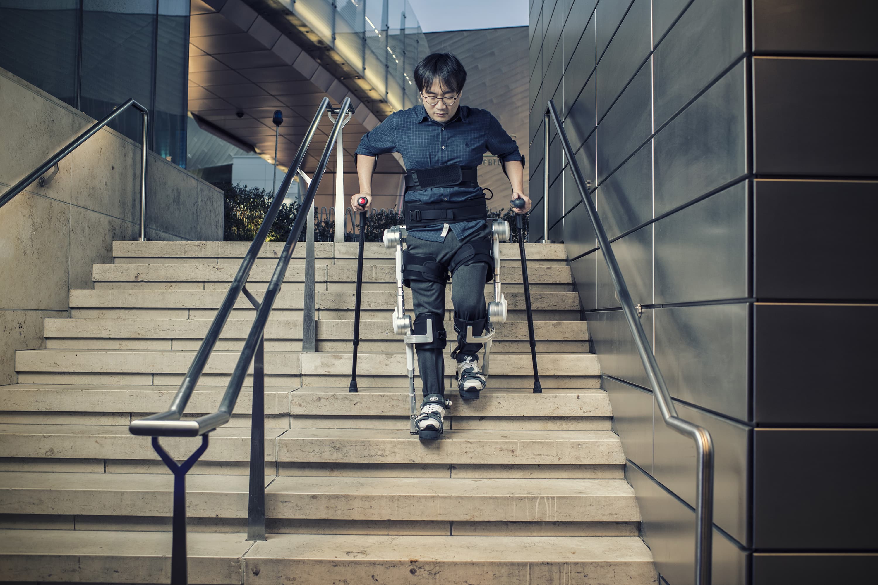 Robotics company debuts exoskeleton for healthcare workers